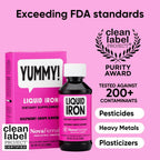 NovaFerrum Yummy Liquid Iron for Infants&Toddlers | 15 mg/mL

