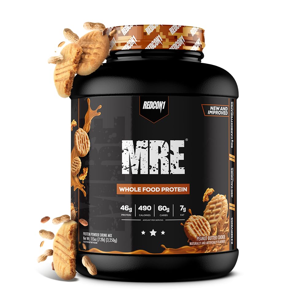 REDCON1 MRE Whole Food Protein Powder Meal Replacement