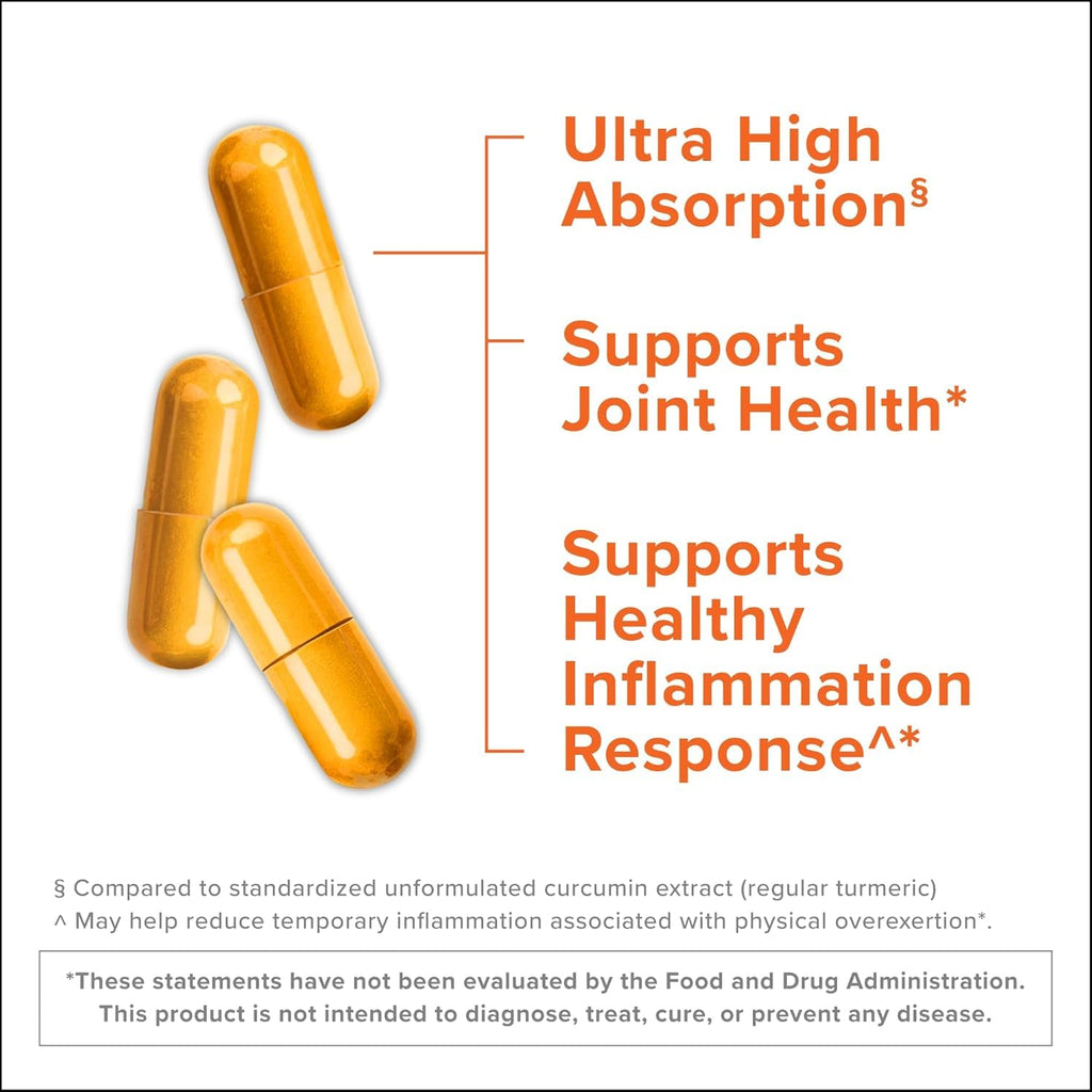Qunol Turmeric Curcumin Ultra Absorption Capsules

