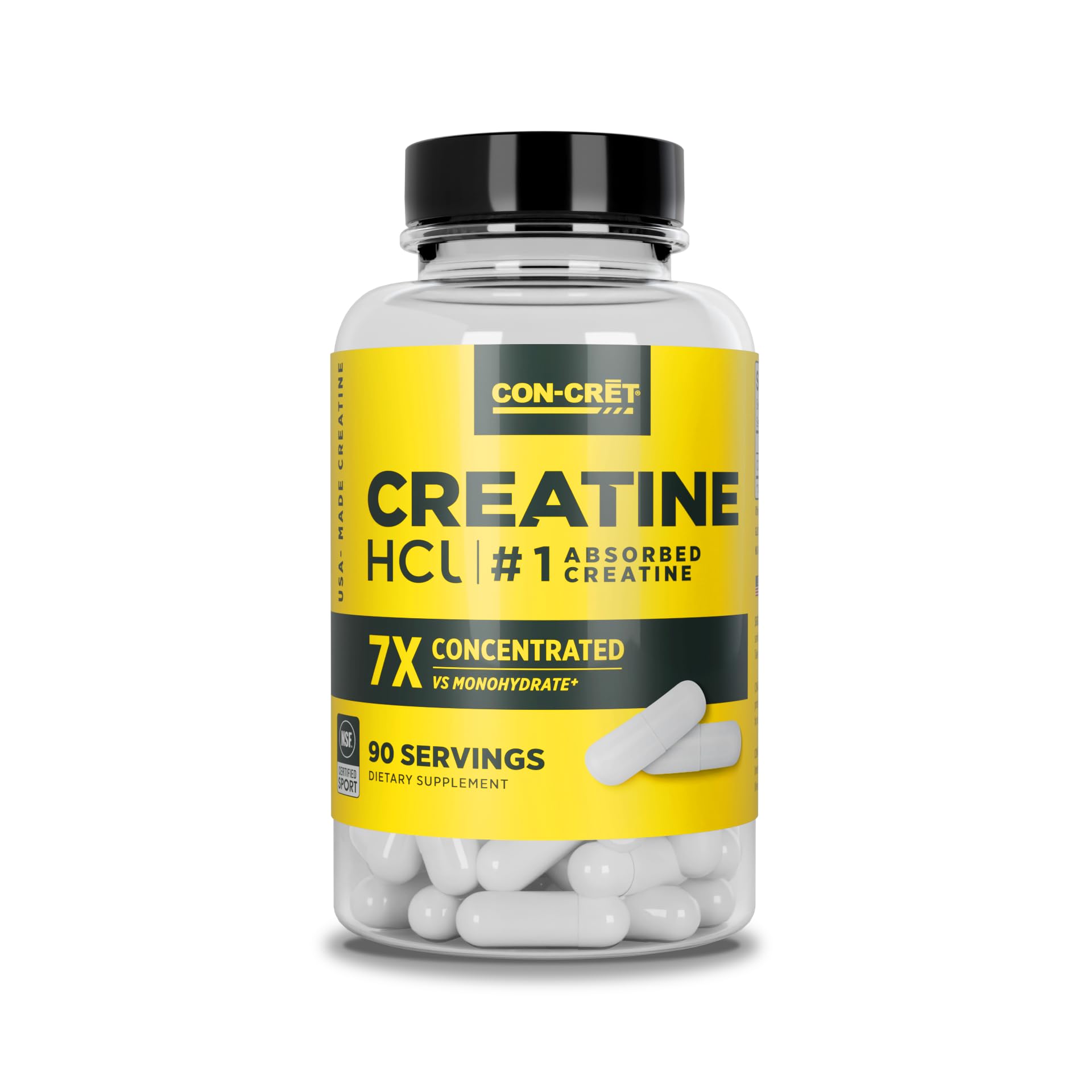 CON-CRET Creatine HCl for Muscle & Cognitive Support

