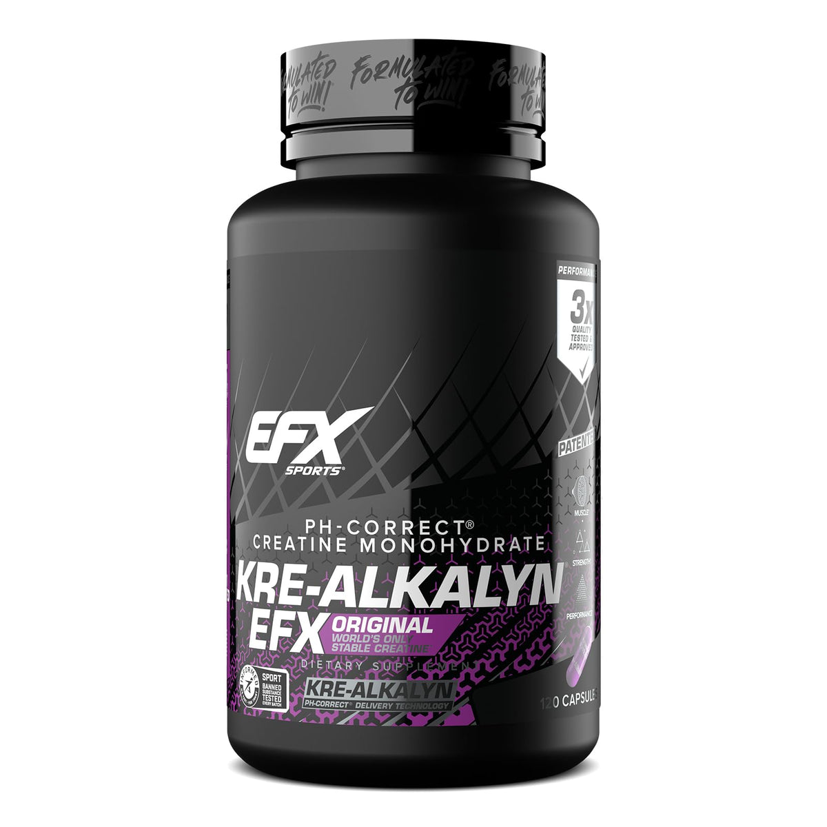 EFX Kre-Alkalyn EFX pH-Correct Creatine Pills