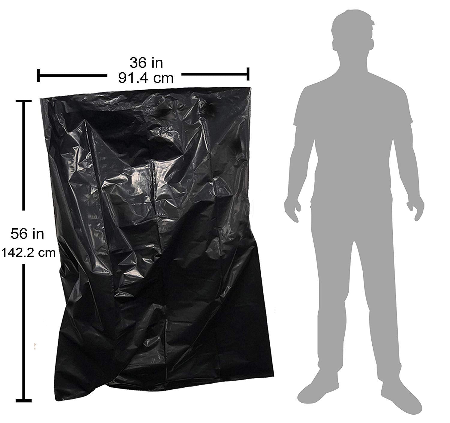 Reli. Garbage Bags for Construction | Durable Bags

