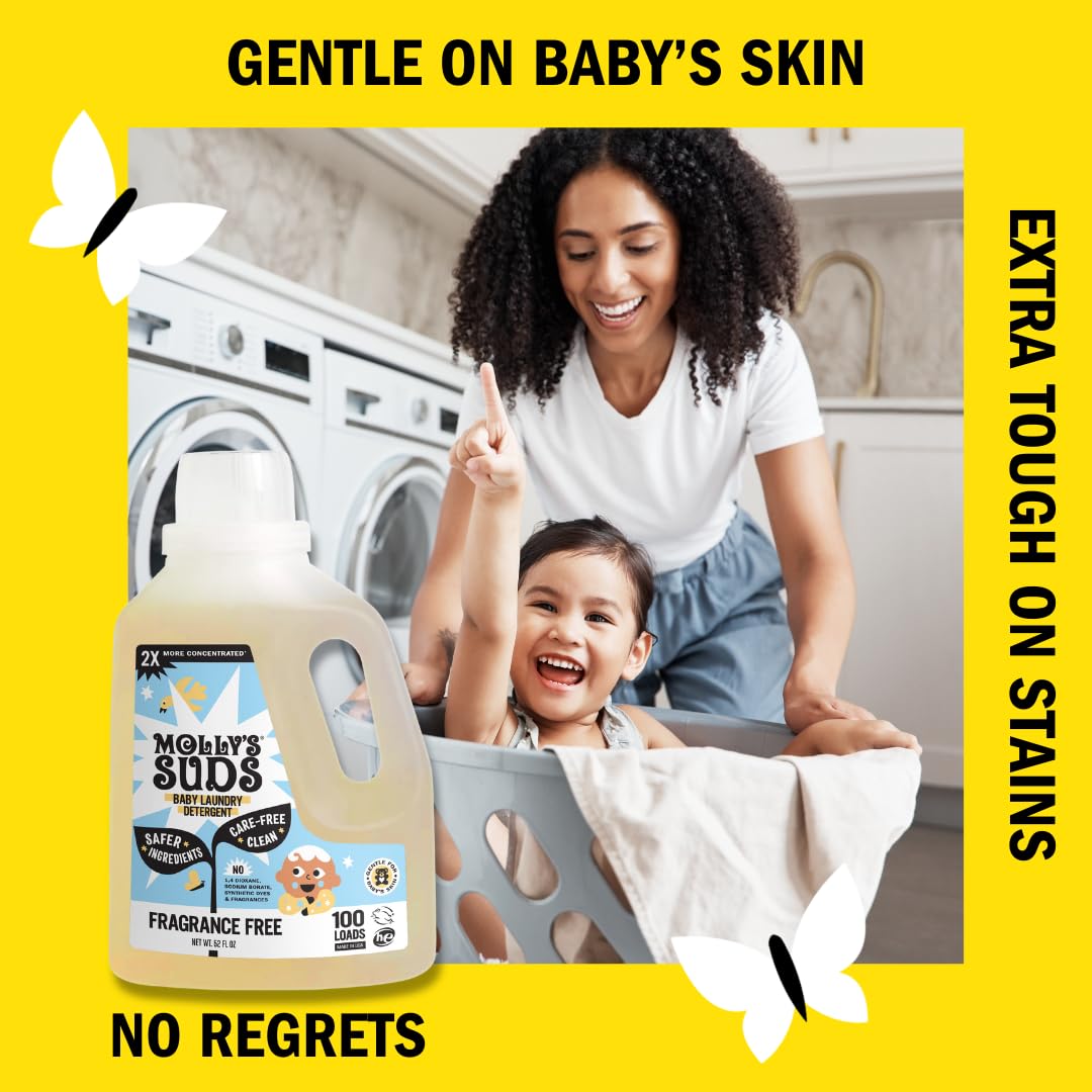 Molly's Suds Baby Laundry Detergent | Extra Gentle


