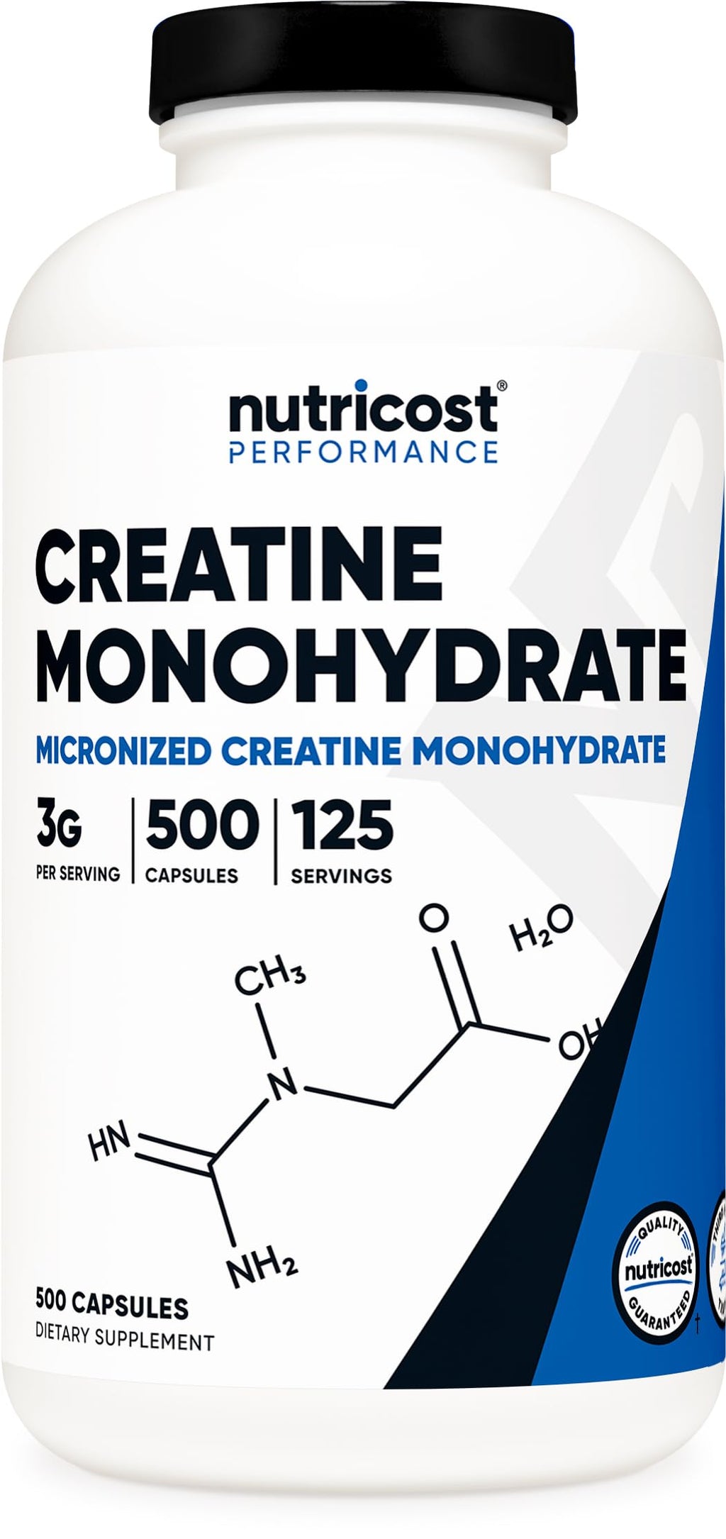 Nutricost Micronized Creatine Monohydrate Supplement - GMP

