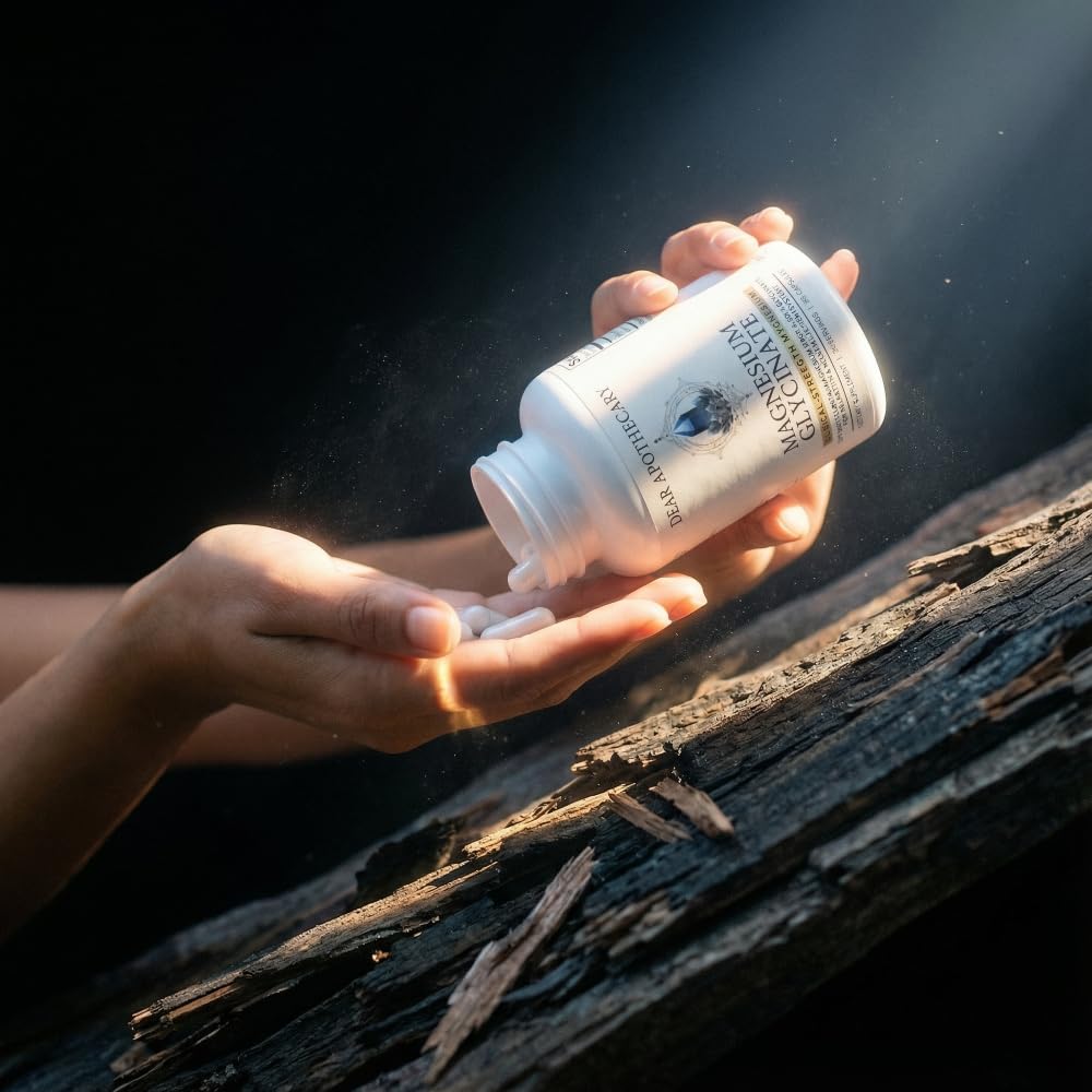 Magnesium Glycinate Chelated Supplement | Gentle Absorption

