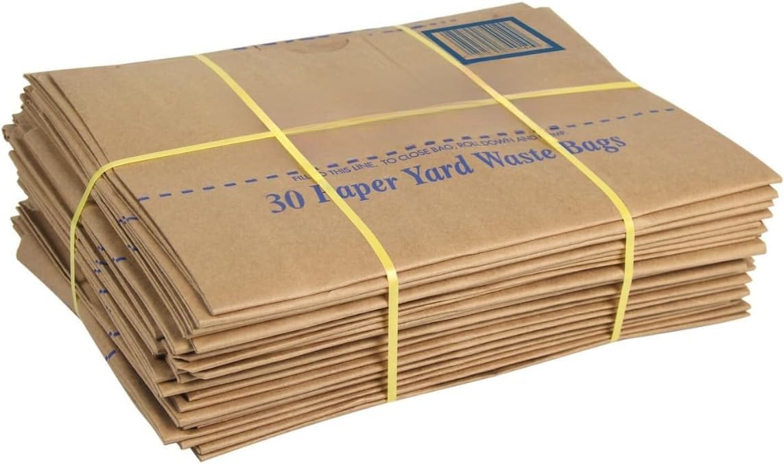 Necessia Yard Waste Bags with Gloves – Heavy-Duty Self-Standing

