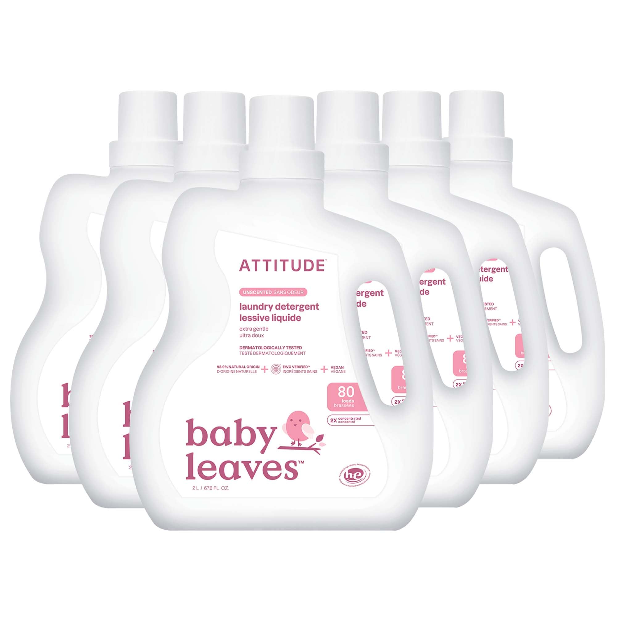 ATTITUDE Baby Laundry Detergent Liquid - EWG Verified