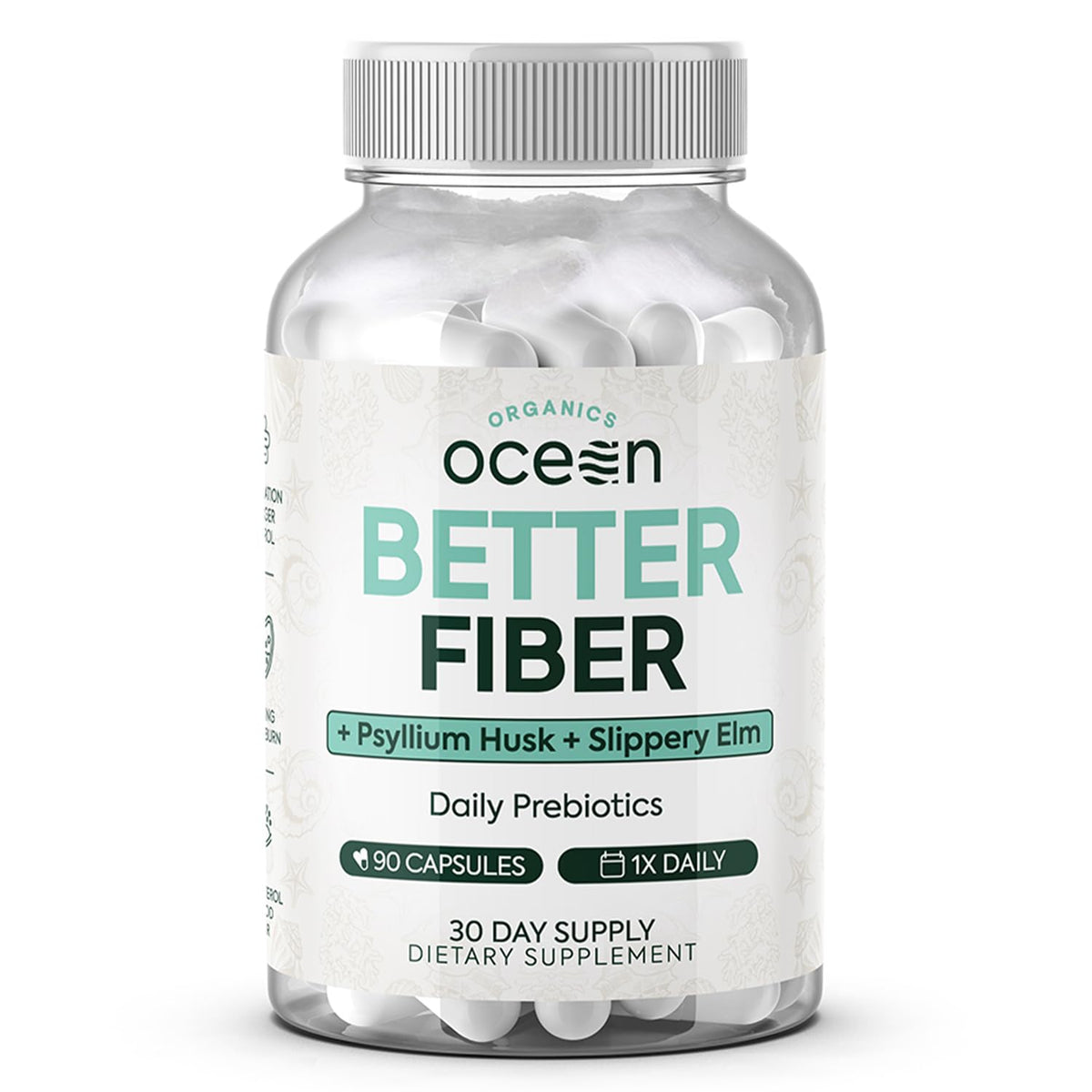 Organics Ocean Better Fiber – Daily Fiber Supplement

