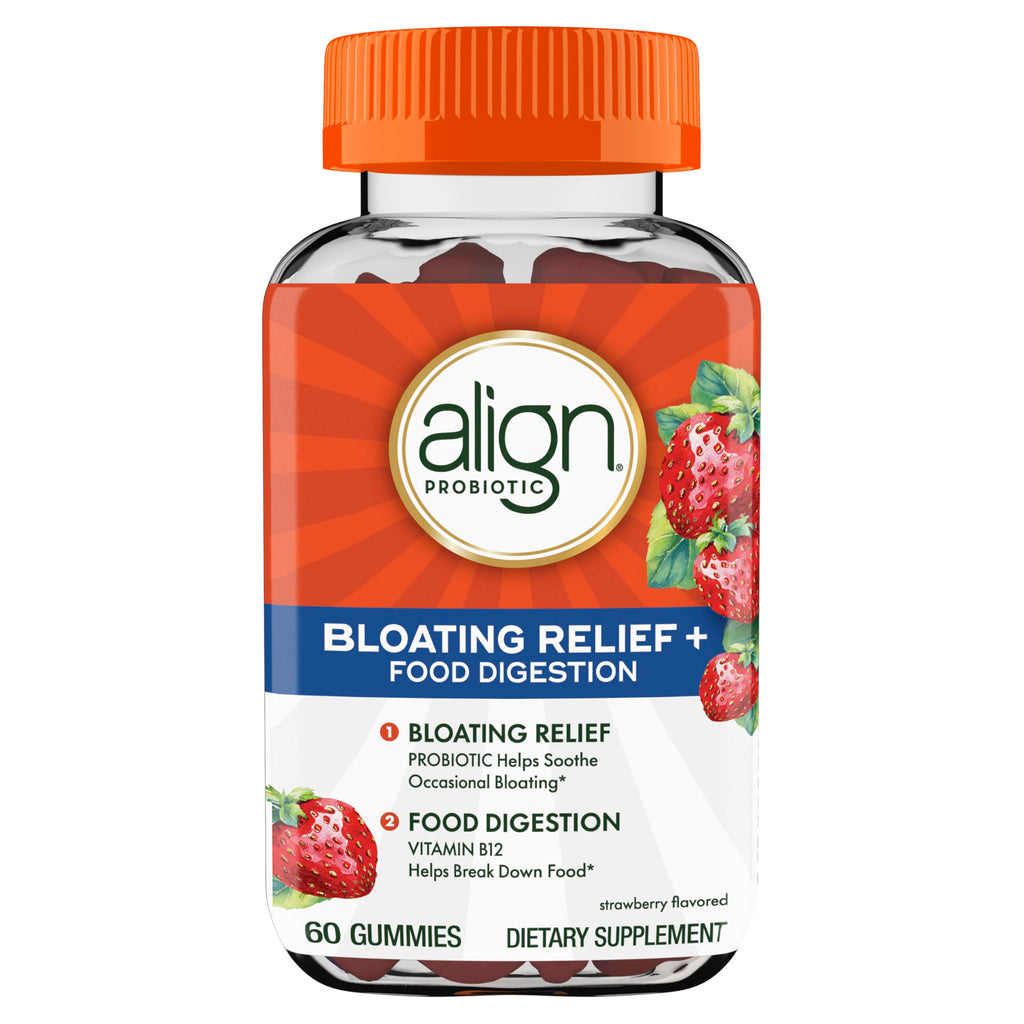 Align Probiotic Bloating Relief Gummies for Digestive Health

