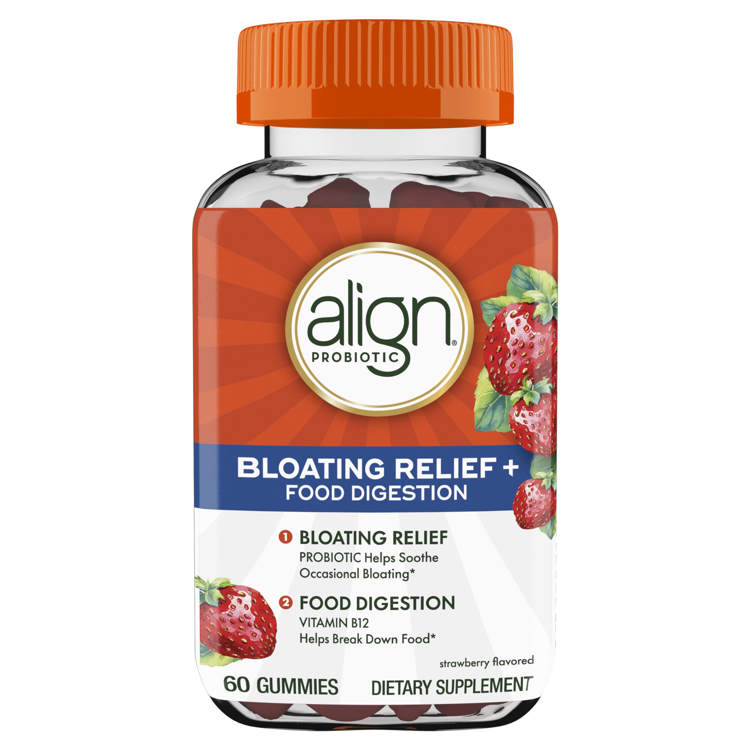 Align Probiotic Bloating Relief Gummies for Digestive Health

