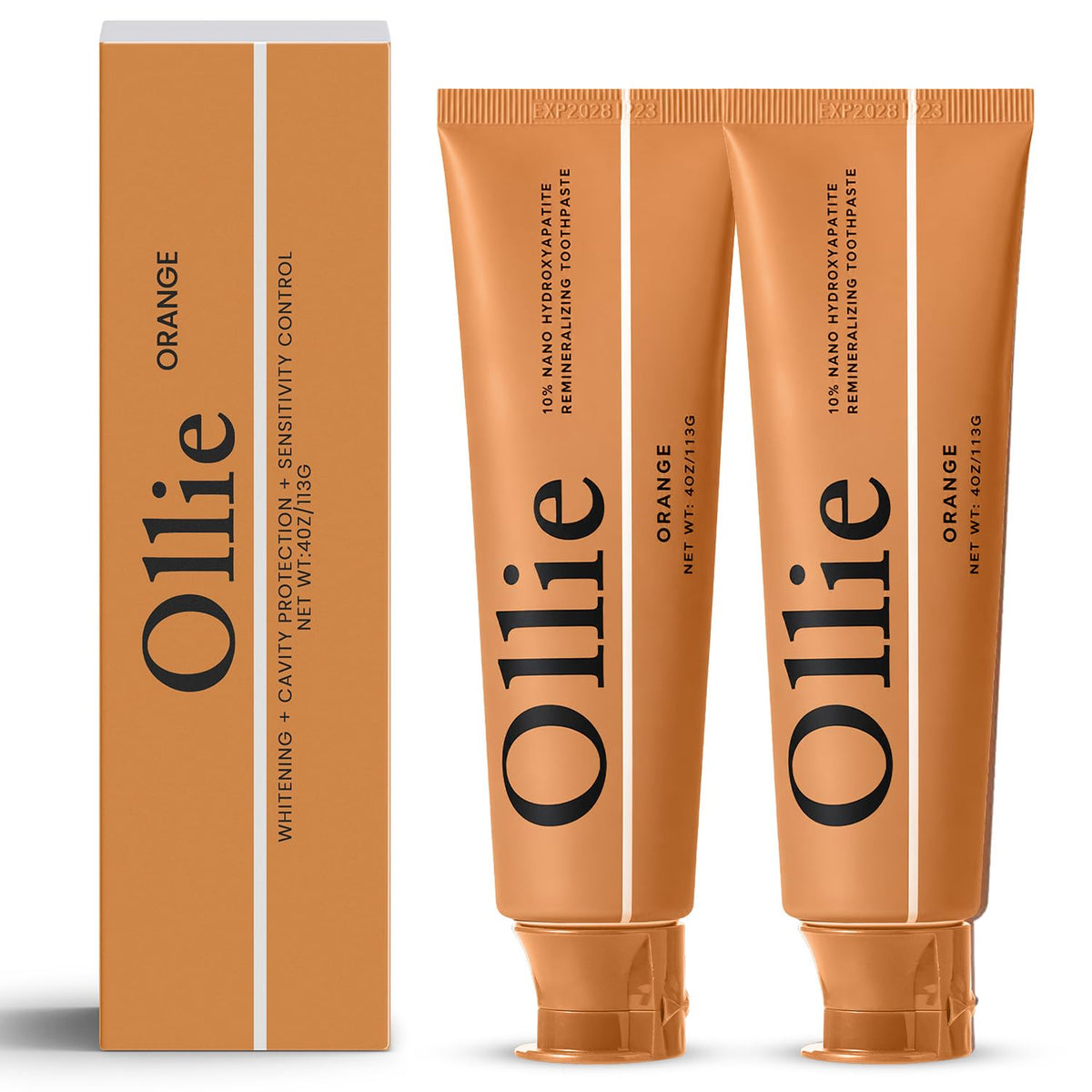 Ollie Nano Hydroxyapatite Toothpaste for Enamel Remineralization