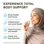 Noor Vitamins Halal Fish Oil Omega-3 Supplement

