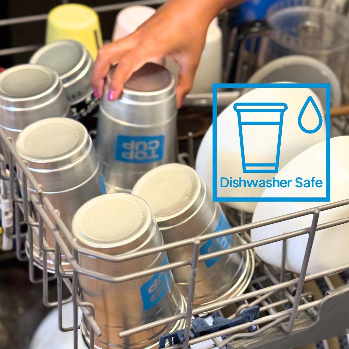 Top Cup Aluminum Party Cups | Reusable & Recyclable

