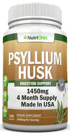 NutriONN Psyllium Husk Capsule - Premium Fiber

