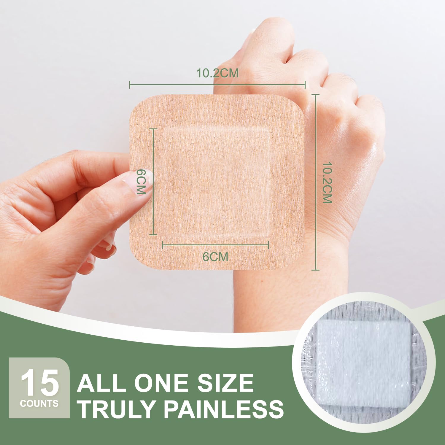 Hysimedy Silicone Bandages for Sensitive Skin | Gentle Wound Care

