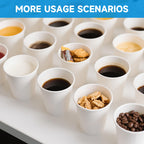 RACETOP Disposable Paper Cups for Hot Beverages

