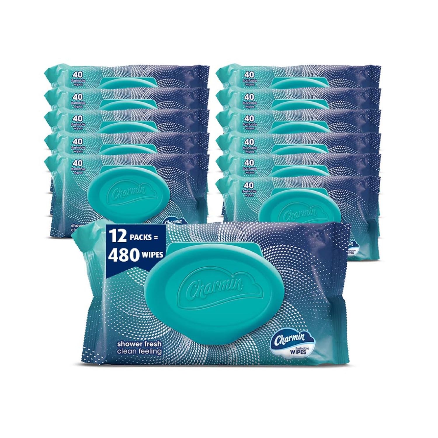 Charmin Flushable Wipes - Resealable, Portable

