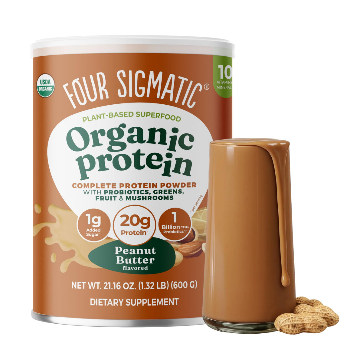 Four Sigmatic Organic Vegan Protein Powder