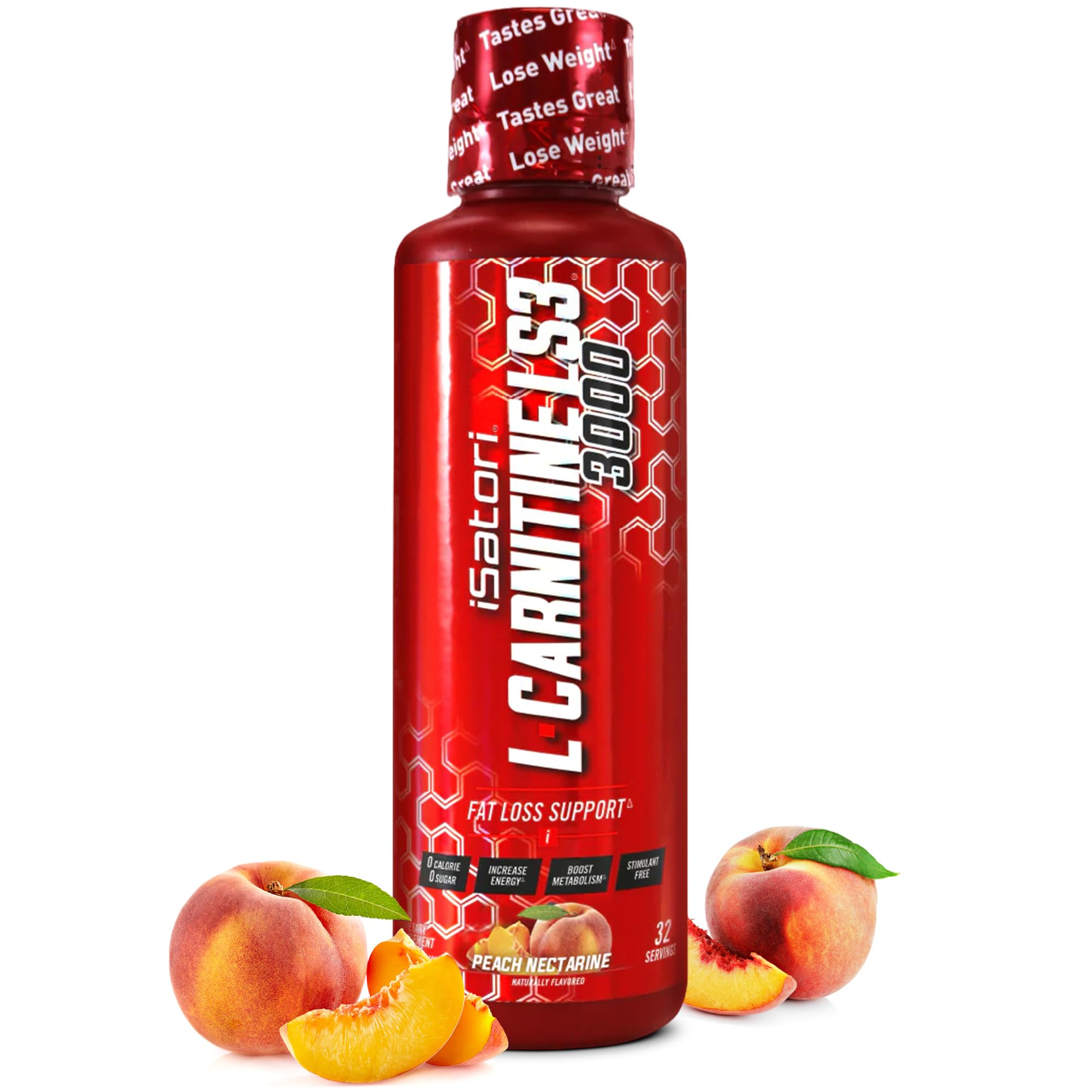 iSatori L-Carnitine LS3 3000 Triple-Blend Liquid Supplement