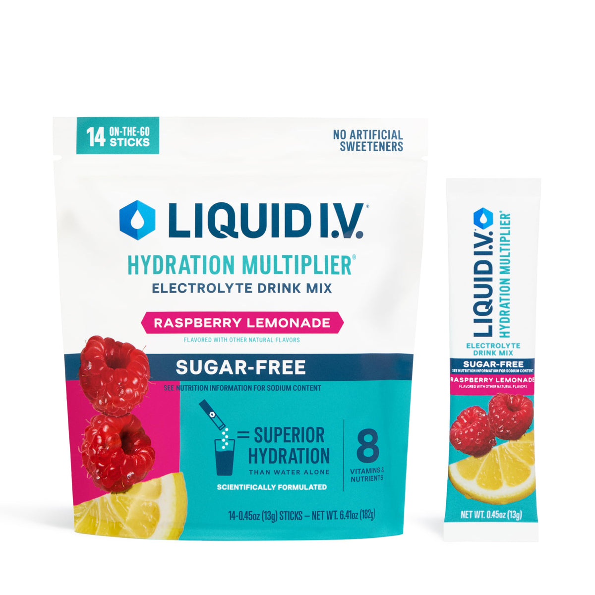 Liquid I.V. Hydration Multiplier Sugar-Free Electrolyte Drink Mix