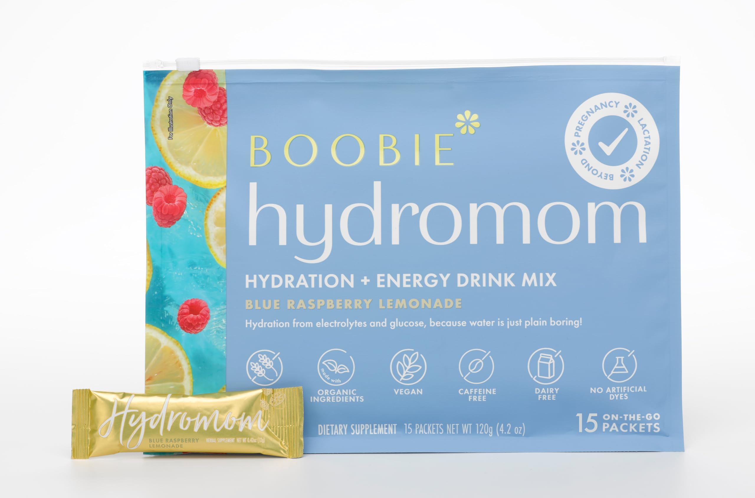 Boobie Hydromom Electrolyte Drink Mix for Moms | Hydration

