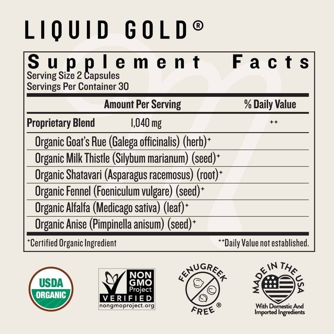 Legendairy Milk Liquid Gold Lactation Support | Herbal

