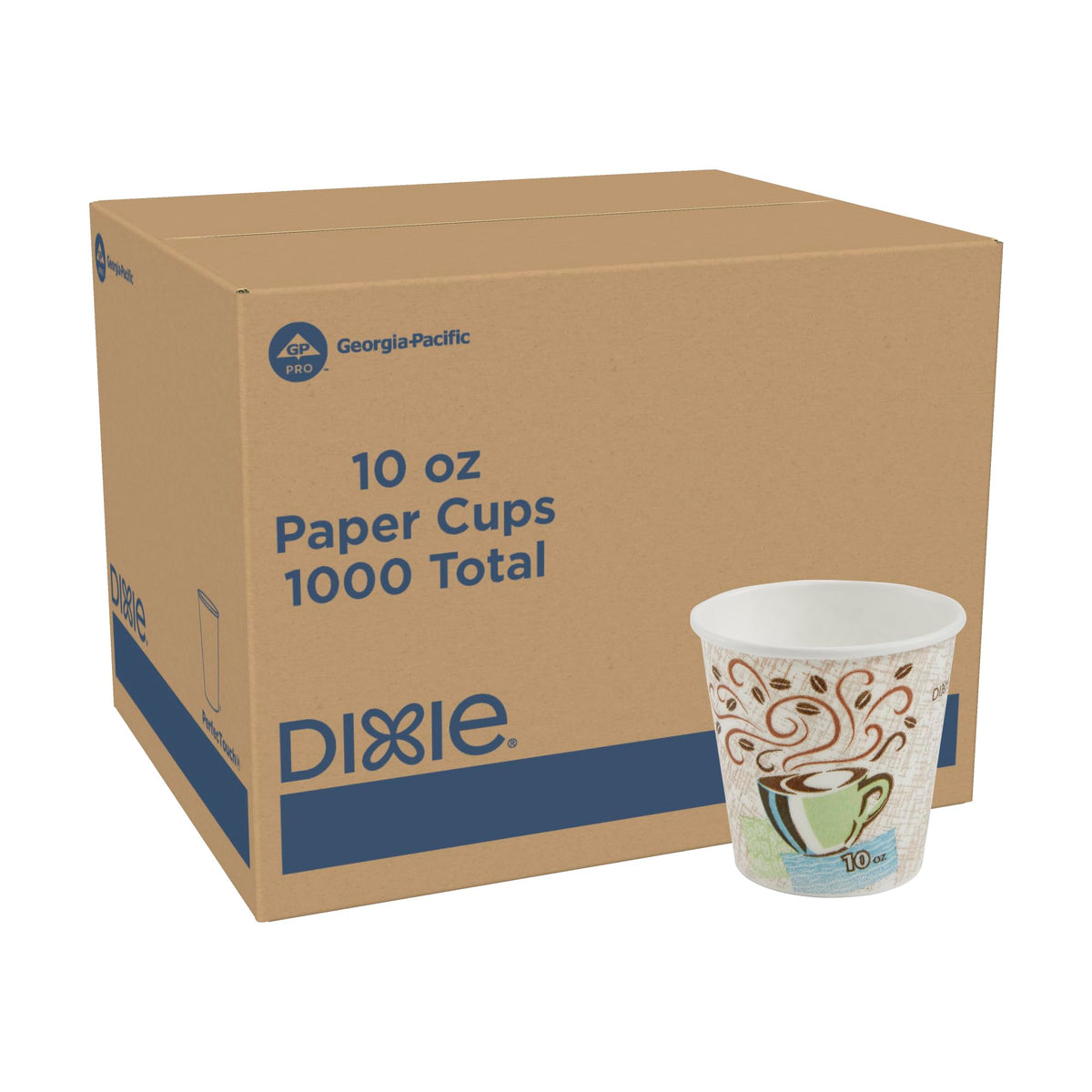 GP PRO Dixie PerfecTouch Insulated Paper Cups
