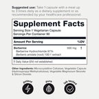 Toniiq Berberine Supplement | High Purity Formula

