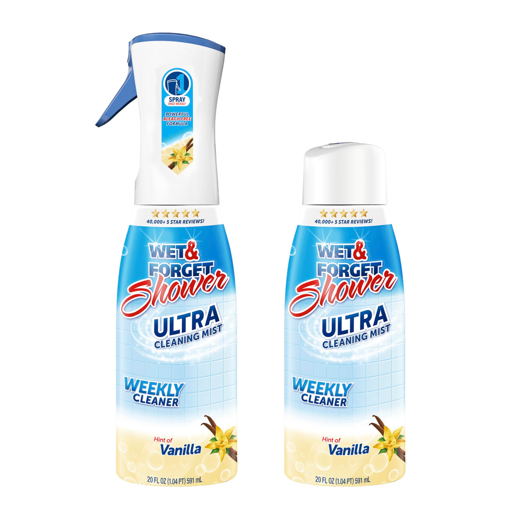 Shower Ultra Cleaner Mist by Wet & Forget - No-Scrub Spray

