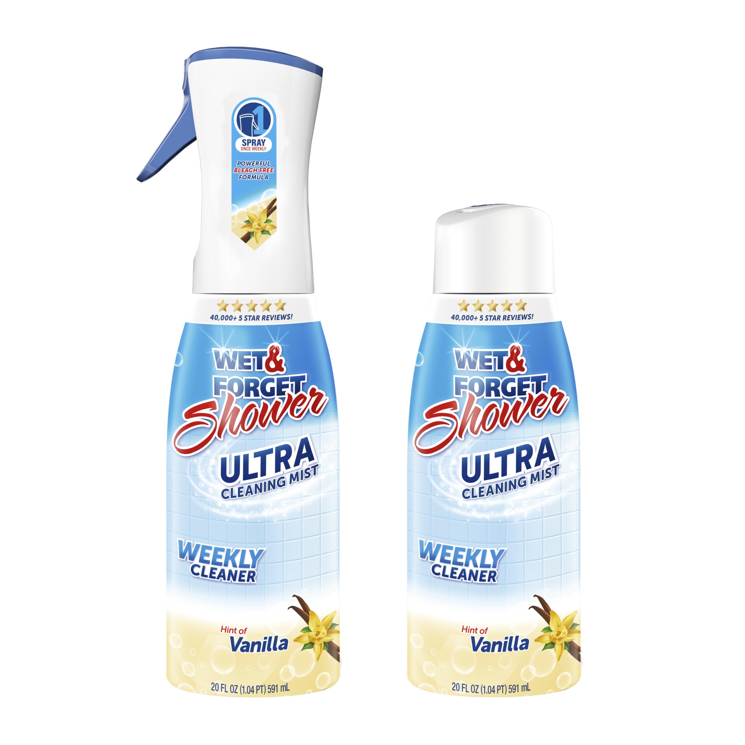 Shower Ultra Cleaner Mist by Wet & Forget - No-Scrub Spray

