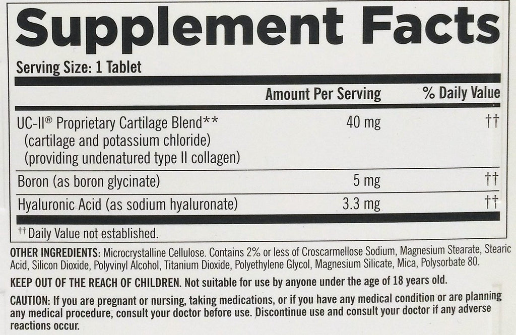 Kirkland Type II Collagen - Triple Action Joint Health

