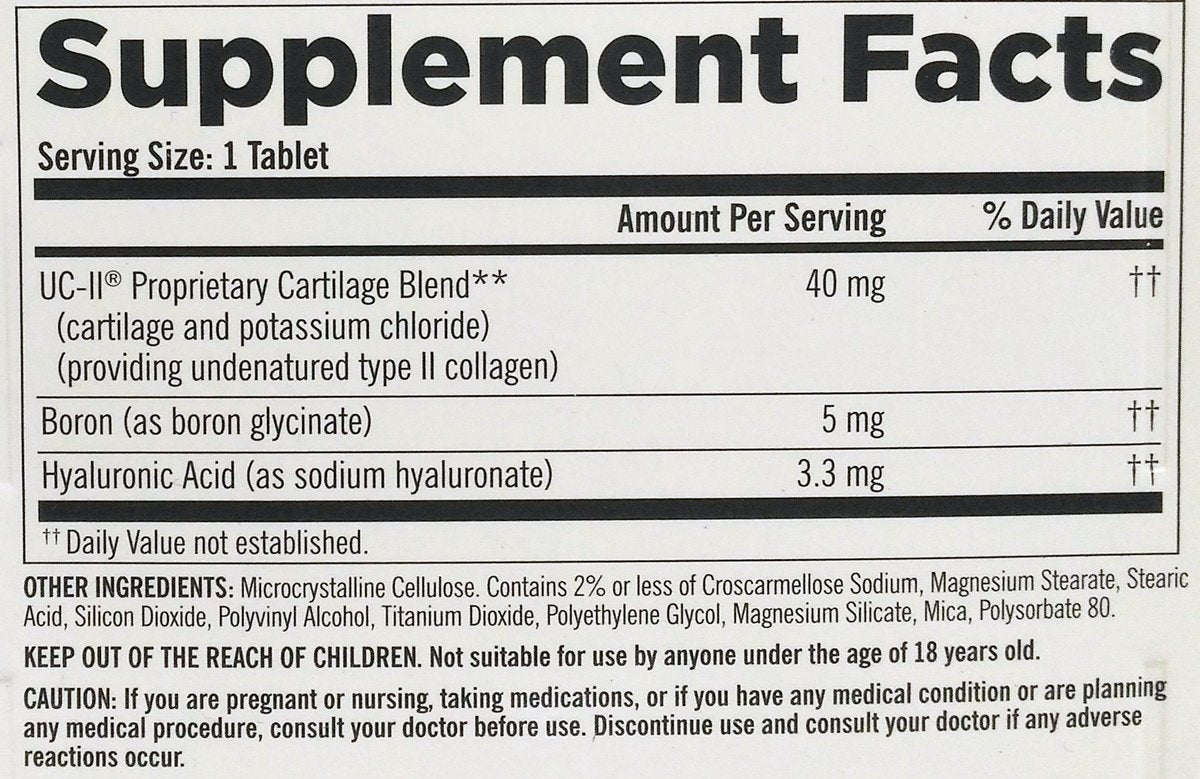 Kirkland Type II Collagen - Triple Action Joint Health

