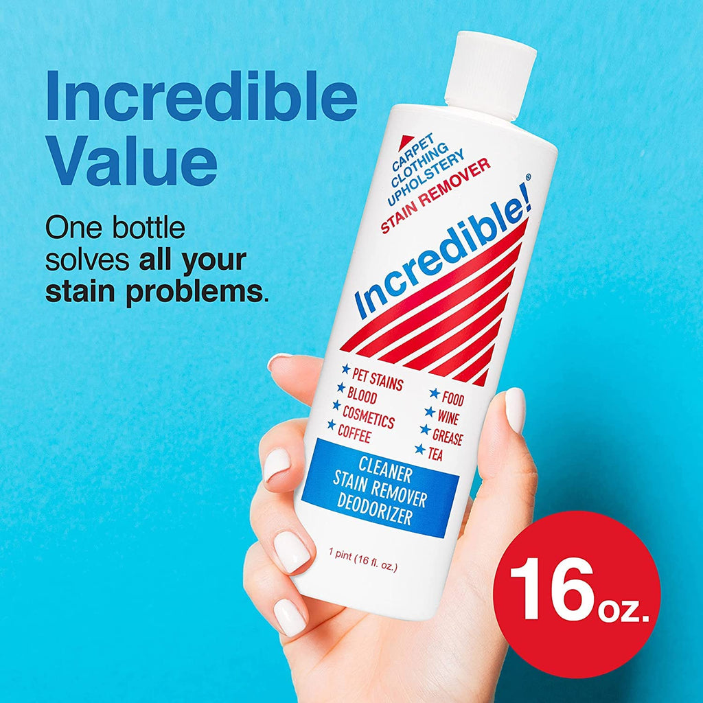 Incredible Stain Remover - Instant Spot & Odor Eliminator

