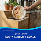 Dixie Basic Disposable Paper Plates by GP PRO - Soak-Proof

