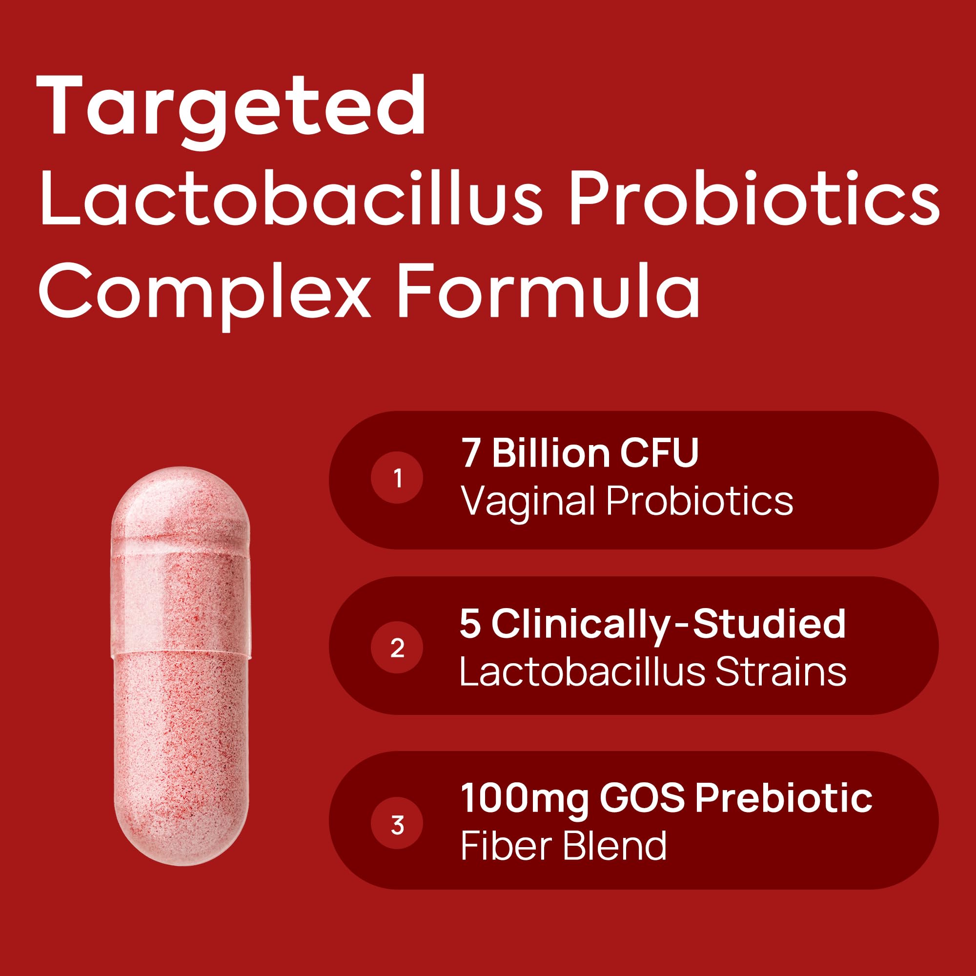 HerAure Vaginal Probiotics for Women | pH Balance & Odor

