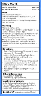 Hermon Jock Itch Cream – Ringworm & Athlete's Foot

