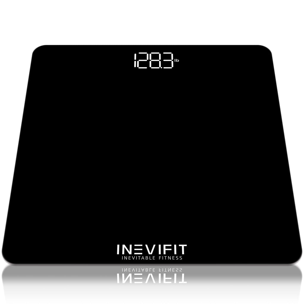 INEVIFIT Digital Bathroom Scale - Auto-Calibrating