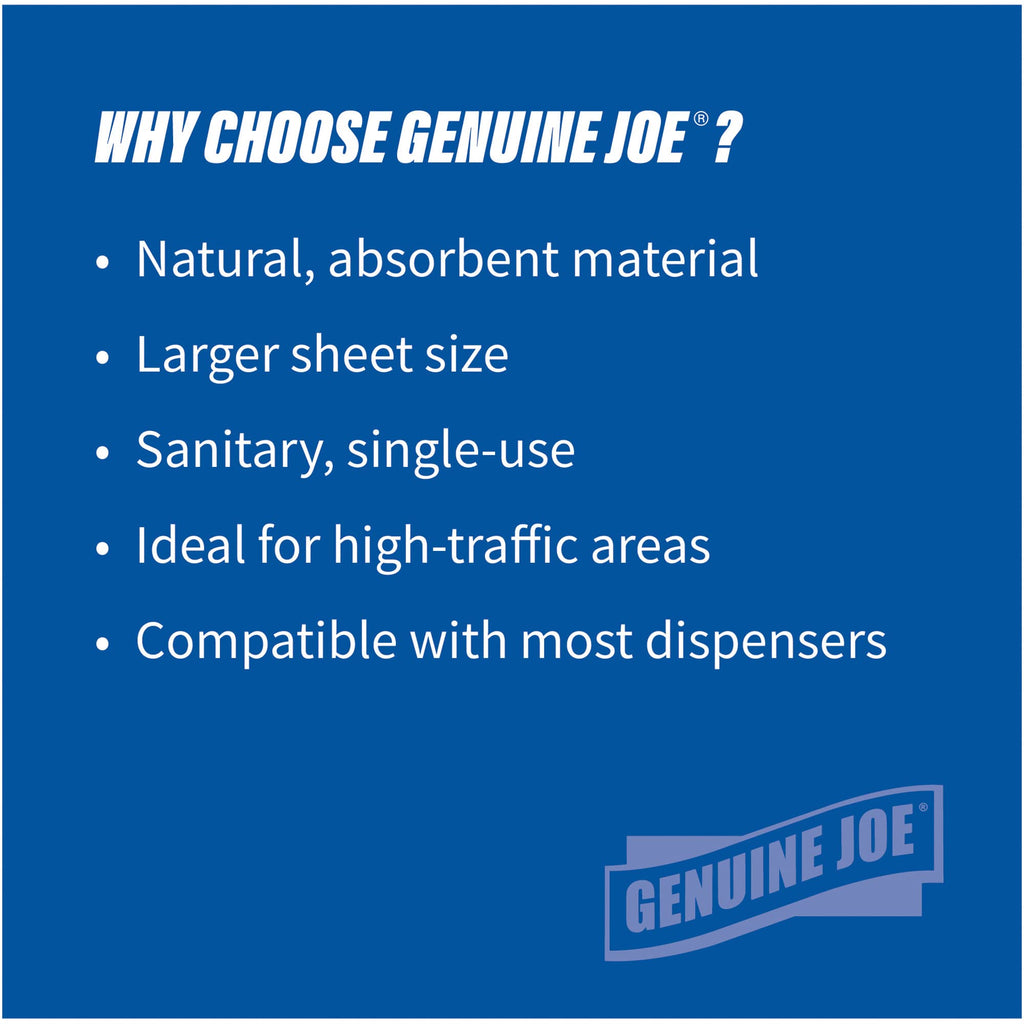 Genuine Joe Embossed Hardwound Roll Towels

