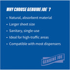 Genuine Joe Embossed Hardwound Roll Towels

