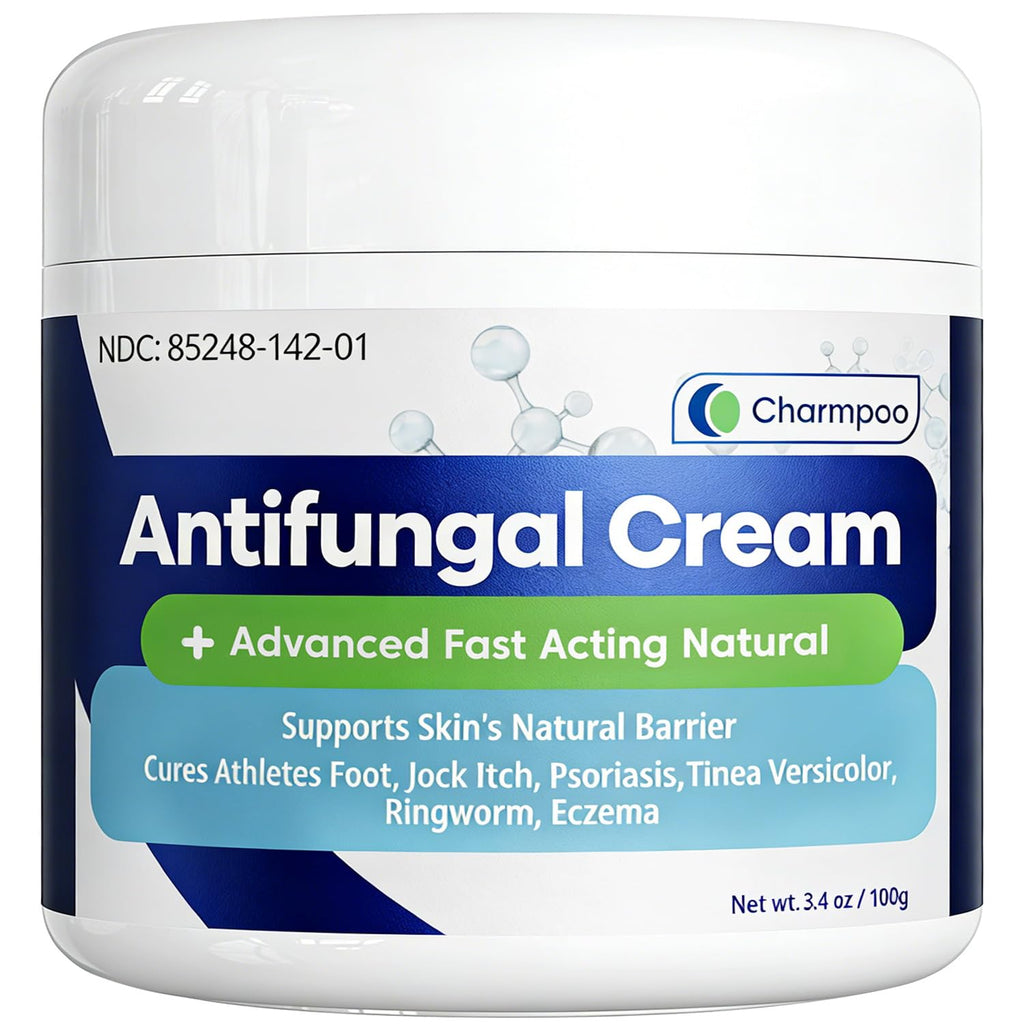 CHARMPOO 2% Miconazole Cream for Jock Itch & Ringworm

