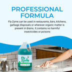 Fly-Zyme Enzyme Drain Cleaner Gel for Pipes & Fruit Flies

