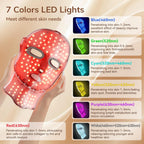 Red Light Therapy Face Mask - Cordless LED USB-C Rechargeable


