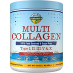 Terranics Multi Collagen Peptides Powder Unflavored|Type I-X

