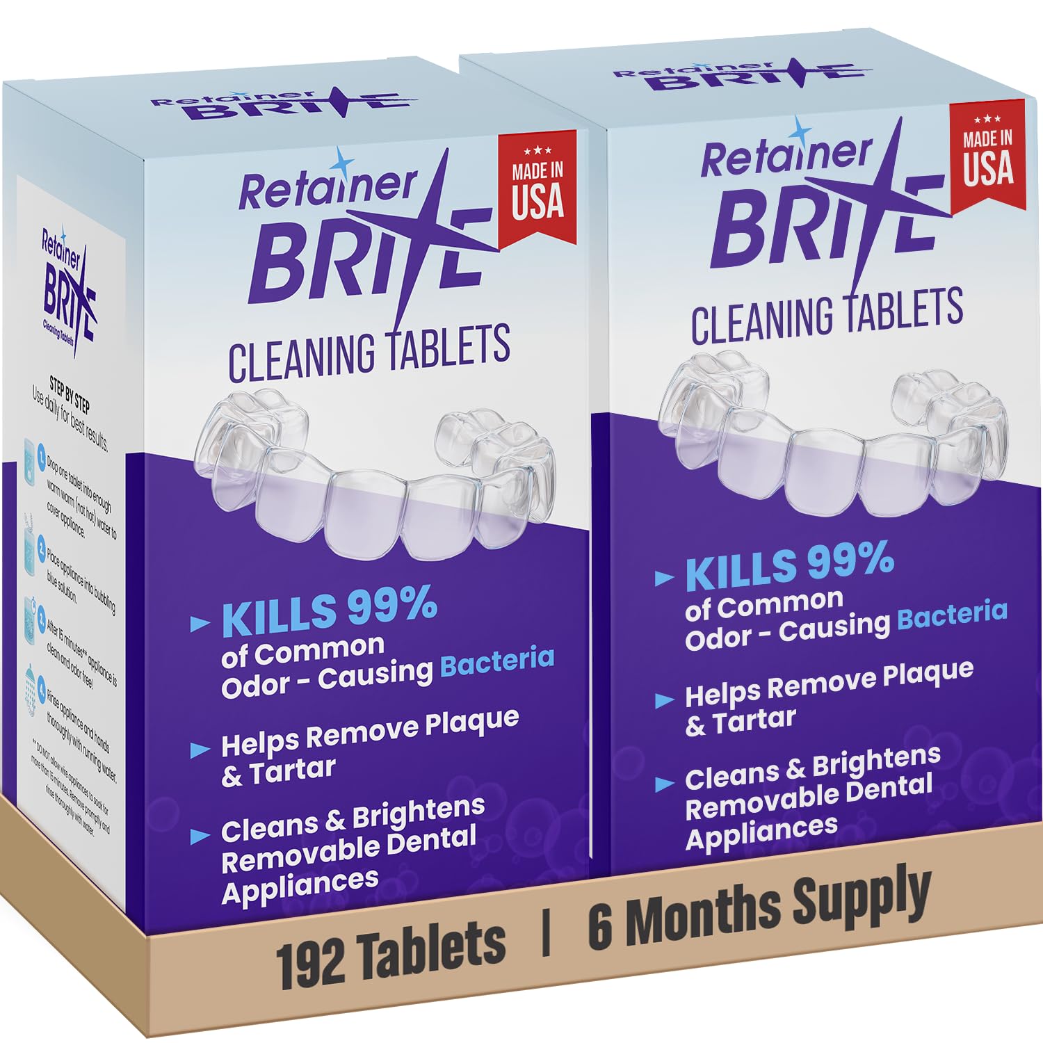 Retainer Brite Cleaning Tablets for Aligners

