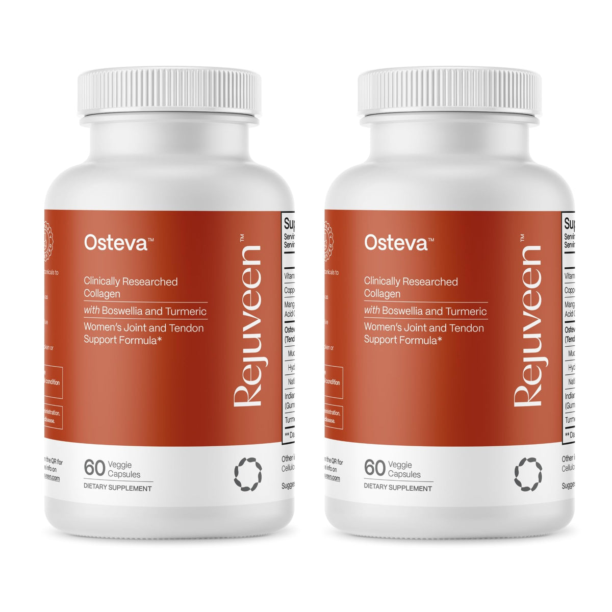 Osteva Joint Support Supplement for Women with Collagen Turmeric Boswellia