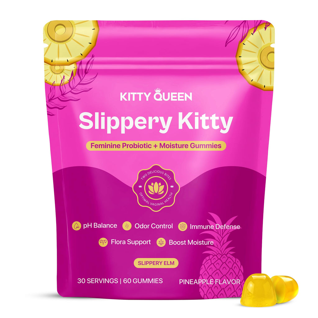KITTYQUEEN Slippery Kitty Probiotic Gummies

