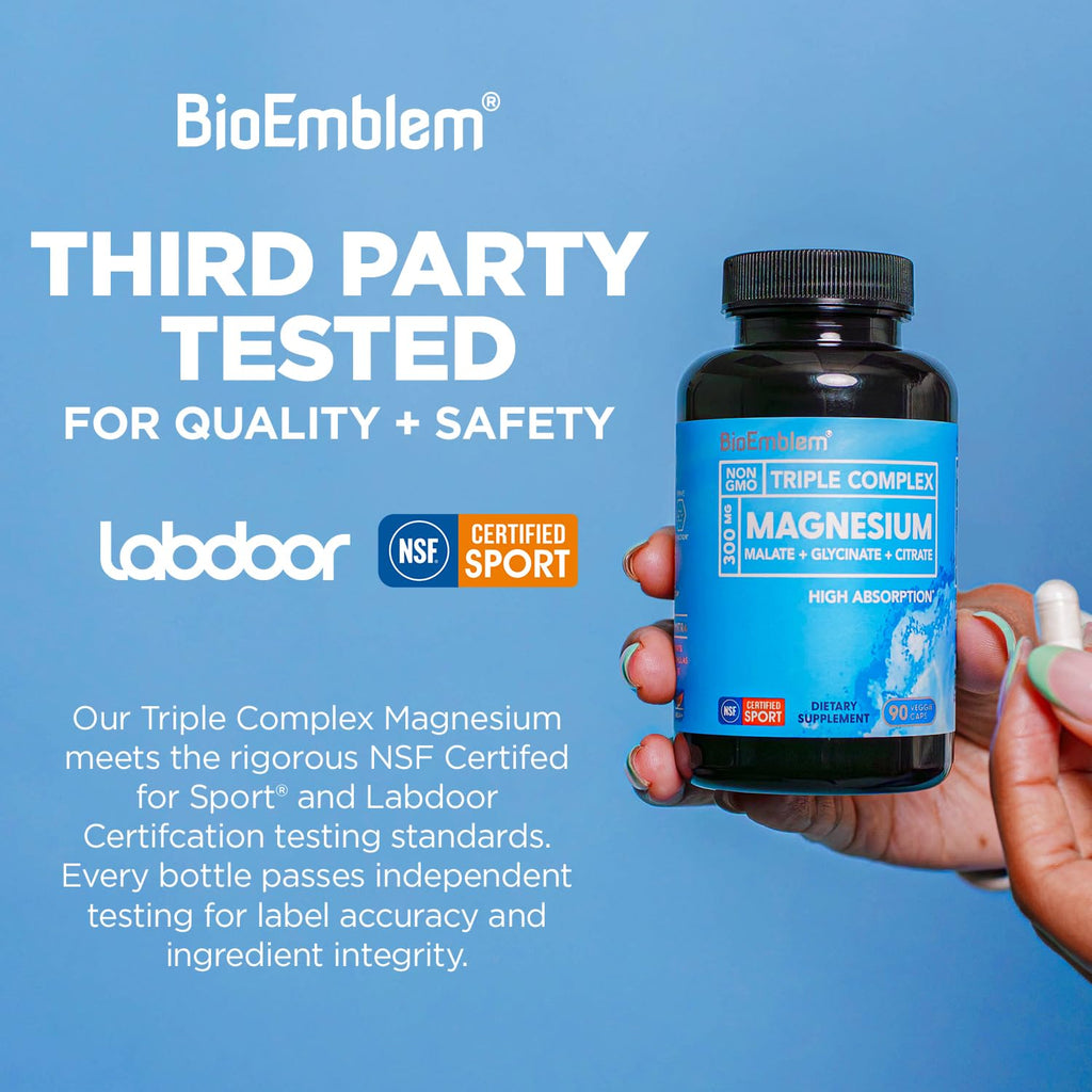 BioEmblem Magnesium Complex Supplement - High Absorption

