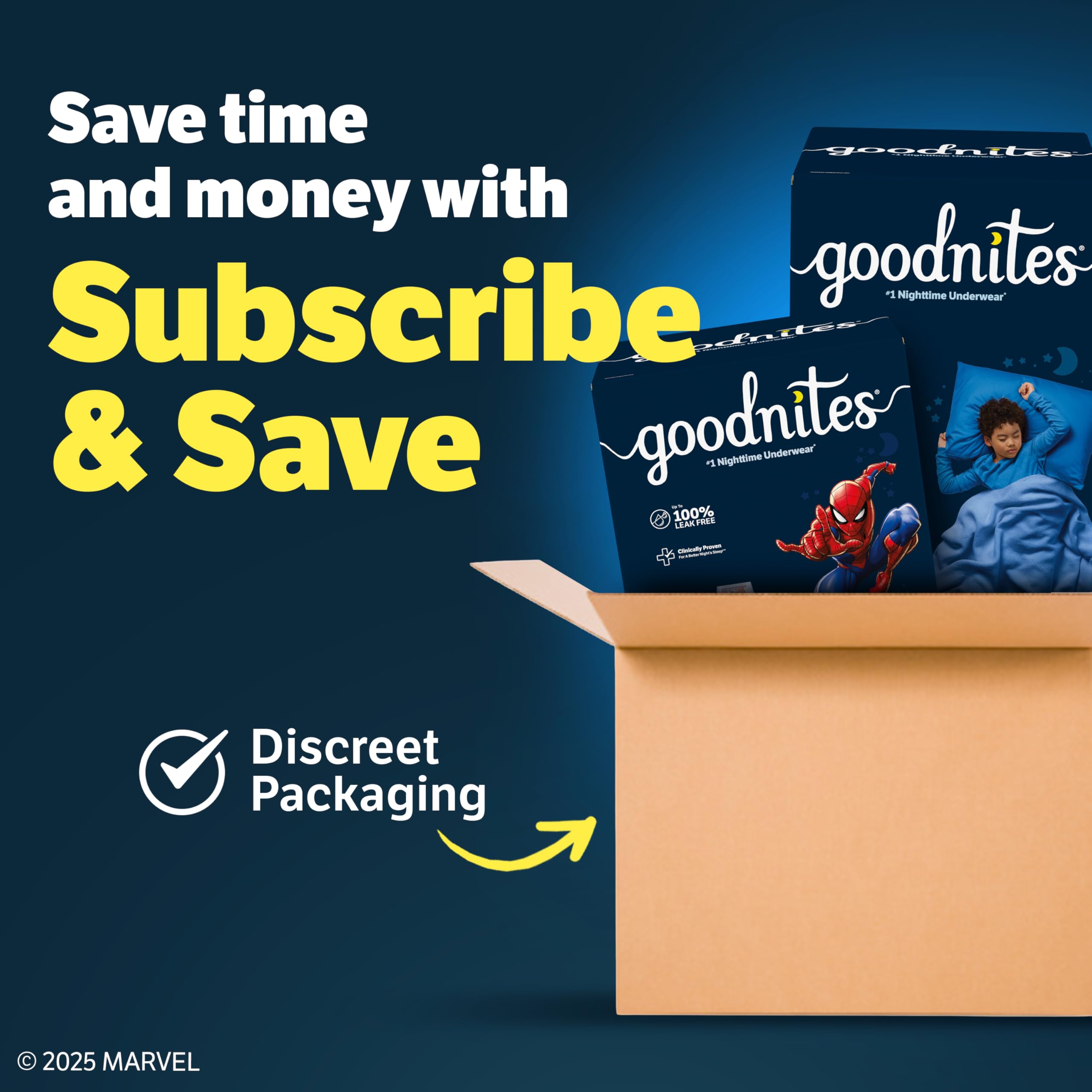 Goodnites Nighttime Bedwetting Underwear for Boys

