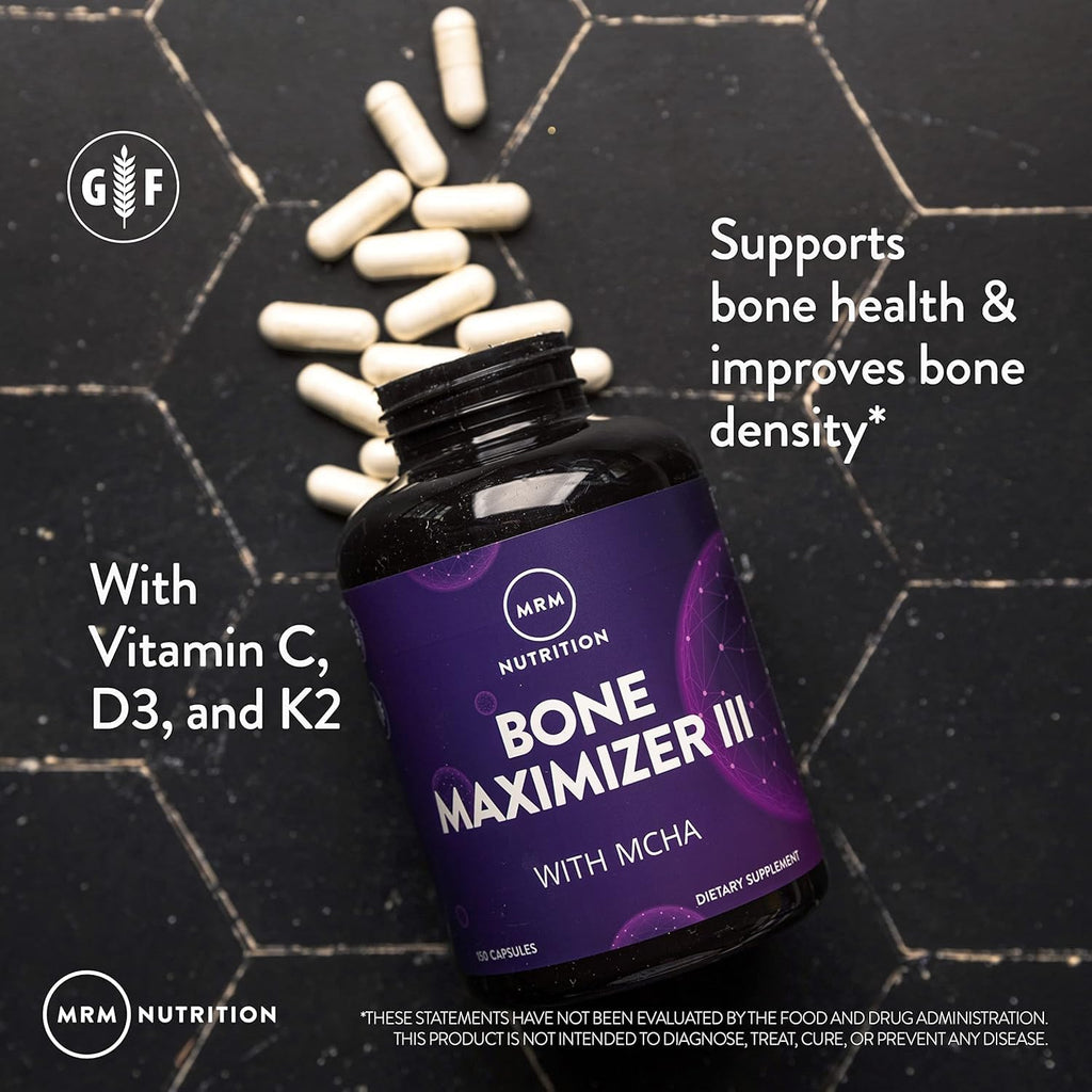 MRM Bone Maximizer III - MCHA Calcium with D3 & K2 MK-7

