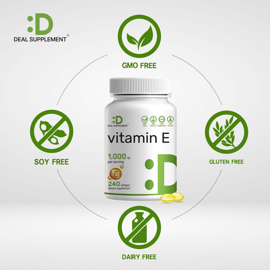 Deal Supplement Vitamin E Dietary Supplement

